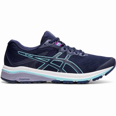 Asics Gt-1000 8 - Naisten Juoksukengät - Laivastonsininen/Minttu